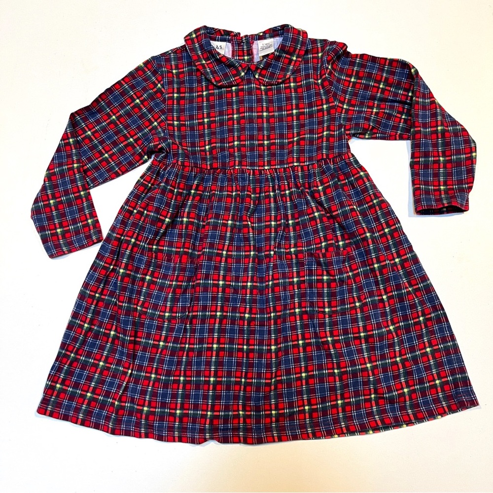 N KIDS. Girls Dress. Sz 6X. 100% cotton. Long sleeves  knee length